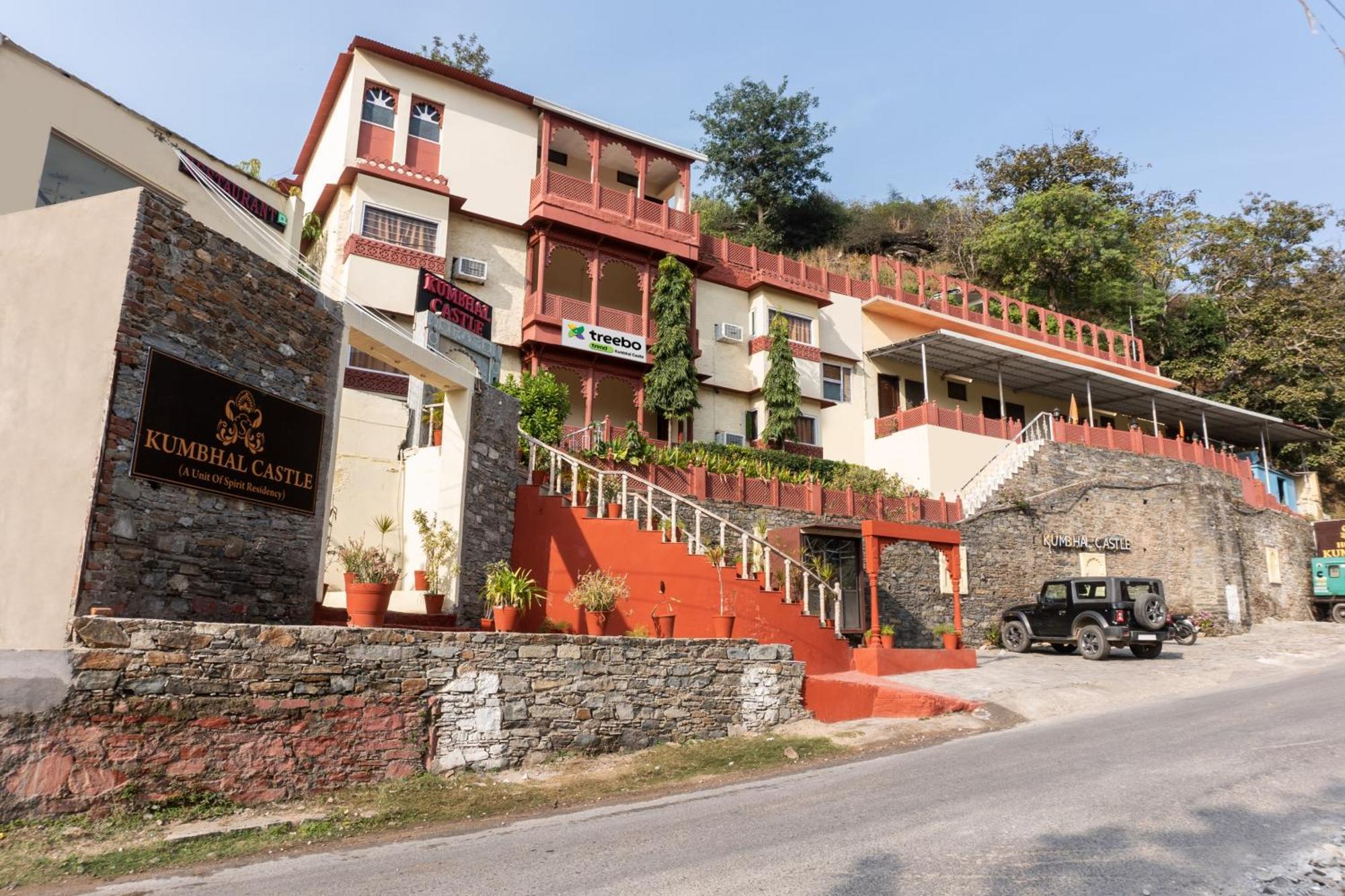 Treebo Trend Hotel Kumbhal Castle Kumbhalgarh Fort Exterior foto